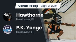 Recap: Hawthorne  vs. P.K. Yonge  2021