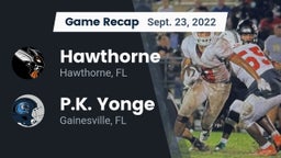 Recap: Hawthorne  vs. P.K. Yonge  2022