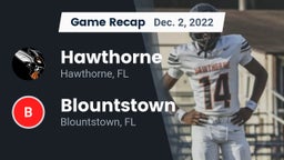 Recap: Hawthorne  vs. Blountstown  2022