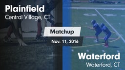 Matchup: Plainfield vs. Waterford  2016