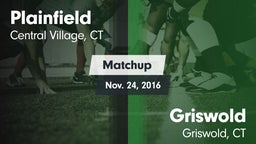 Matchup: Plainfield vs. Griswold  2016