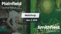 Matchup: Plainfield vs. Smithfield  2018