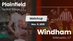 Matchup: Plainfield vs. Windham  2018