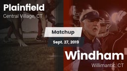 Matchup: Plainfield vs. Windham  2019