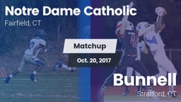 Matchup: Notre Dame Catholic vs. Bunnell  2017