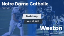 Matchup: Notre Dame Catholic vs. Weston  2017