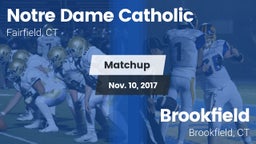 Matchup: Notre Dame Catholic vs. Brookfield  2017