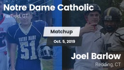 Matchup: Notre Dame Catholic vs. Joel Barlow  2019