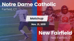 Matchup: Notre Dame Catholic vs. New Fairfield  2019