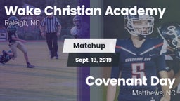 Matchup: Wake Christian Acade vs. Covenant Day  2019