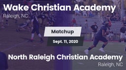 Matchup: Wake Christian Acade vs. North Raleigh Christian Academy  2020