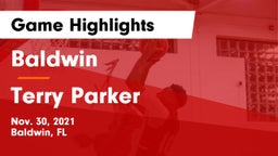 Baldwin  vs Terry Parker Game Highlights - Nov. 30, 2021