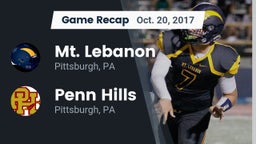 Recap: Mt. Lebanon  vs. Penn Hills  2017