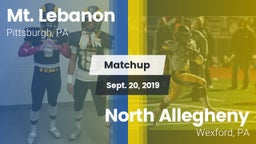 Matchup: Mt. Lebanon vs. North Allegheny  2019
