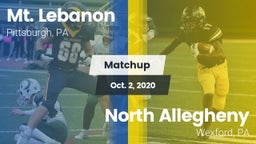 Matchup: Mt. Lebanon vs. North Allegheny  2020