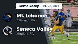 Recap: Mt. Lebanon  vs. Seneca Valley  2020