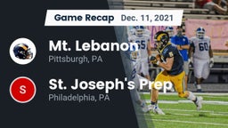 Recap: Mt. Lebanon  vs. St. Joseph's Prep  2021