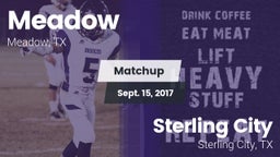 Matchup: Meadow vs. Sterling City  2017