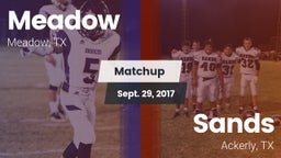 Matchup: Meadow vs. Sands  2017