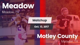 Matchup: Meadow vs. Motley County  2017