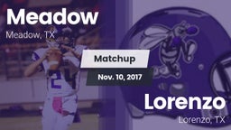 Matchup: Meadow vs. Lorenzo  2017