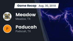 Recap: Meadow  vs. Paducah  2018