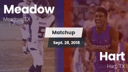 Matchup: Meadow vs. Hart  2018