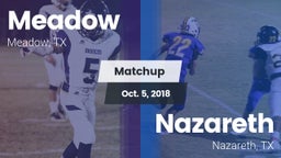 Matchup: Meadow vs. Nazareth  2018