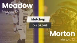 Matchup: Meadow vs. Morton  2018