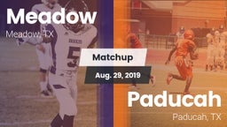 Matchup: Meadow vs. Paducah  2019