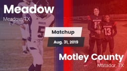 Matchup: Meadow vs. Motley County  2019