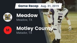 Recap: Meadow  vs. Motley County  2019