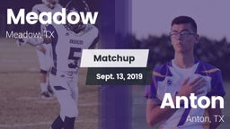 Matchup: Meadow vs. Anton  2019