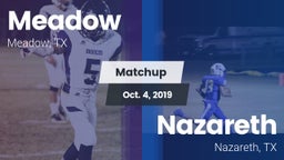 Matchup: Meadow vs. Nazareth  2019