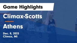 ******-Scotts  vs Athens  Game Highlights - Dec. 8, 2023