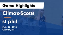 ******-Scotts  vs st phil Game Highlights - Feb. 20, 2024