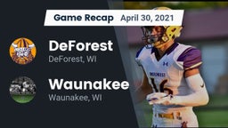 Recap: DeForest  vs. Waunakee  2021