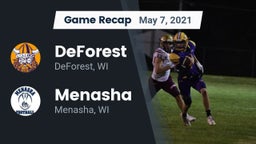 Recap: DeForest  vs. Menasha  2021