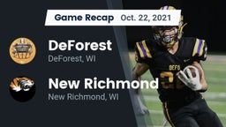 Recap: DeForest  vs. New Richmond  2021