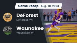 Recap: DeForest  vs. Waunakee  2023