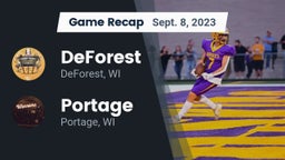 Recap: DeForest  vs. Portage  2023