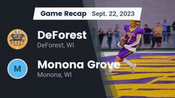 Recap: DeForest  vs. Monona Grove  2023