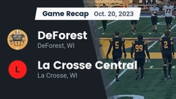 Recap: DeForest  vs. La Crosse Central  2023