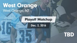Matchup: West Orange High vs. TBD 2016