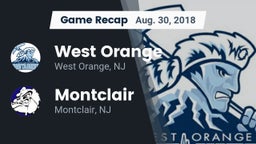 Recap: West Orange  vs. Montclair  2018