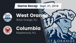 Recap: West Orange  vs. Columbia  2018