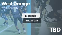 Matchup: West Orange High vs. TBD 2018