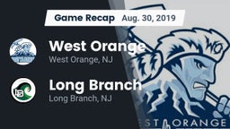 Recap: West Orange  vs. Long Branch  2019