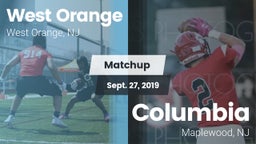 Matchup: West Orange High vs. Columbia  2019