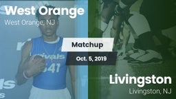 Matchup: West Orange High vs. Livingston  2019